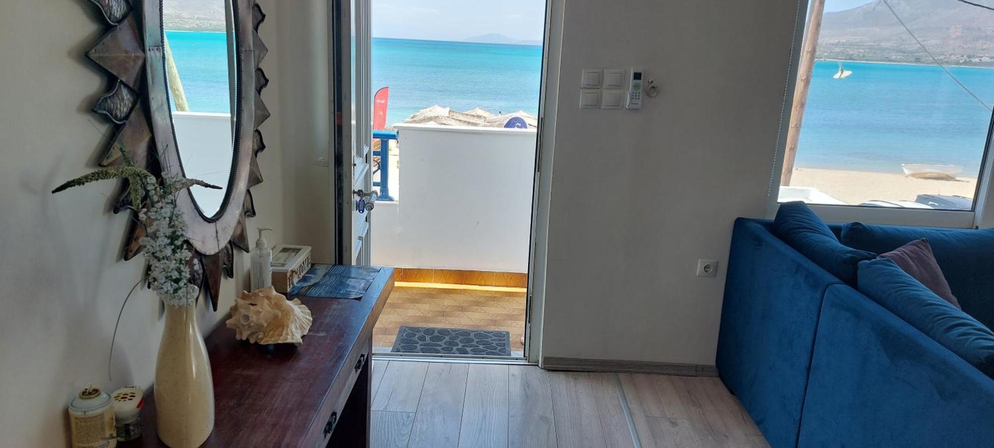 Mar Azul Σπίτι Δίπλα Στην Παραλία Και Στο Κέντρο! Lägenhet Elafonissos Exteriör bild